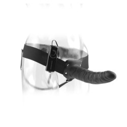 Fetish Fantasy Series - 19 Cm Vibrant Creux Strap-On Noir